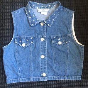 Vintage Jean Vest